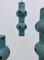 Blue Ceramic Ceiling Lamps, Germany, 1970s, Set of 3 7