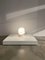 Lampada da tavolo in vetro di Murano bianco, anni '60, Immagine 2