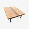 Tavolino da caffè epossidico fatto a mano in legno di quercia, Immagine 4
