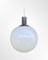 Large Art Deco Style Pendant Light in Milk Glass, 1950s 1