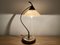 Alabaster Table Lamp with Brass and Metal Base from Massive, Belgium, 1970s 2