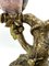 Figurine Perroquet en Porcelaine sur une Branche en Bronze Doré, 1970s 7
