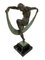 Denis for Max Le Verrier, Folie Dancer, Spelter & Marble, Art Deco Style Sculpture, Image 3