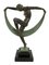 Denis for Max Le Verrier, Folie Dancer, Spelter & Marble, Art Deco Style Sculpture, Image 1