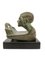 At Vollgas, Kühlerfigur von Max Le Verrier, Spelter & amp; Marmor, Skulptur im Art Deco-Stil 1