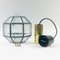 Mid-Century Octagonal Iron & Glass Ceiling Lamp from Limburg, Germany, 1960s, Image 11