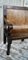 Panca da sala d'attesa Arts & Crafts in legno curvato e noce, inizio XX secolo, Immagine 2