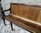 Banc de Salle d'Attente Arts & Crafts Antique en Bois Courbé et Noyer, 1900s 8