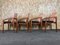 Teak Model 23 Dining Chairs by Henning Kjærnulf, 1970s, Set of 4, Image 6