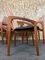 Teak Model 23 Dining Chairs by Henning Kjærnulf, 1970s, Set of 4, Image 2