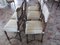 Antique French Dining Chairs in Walnut, Set of 6 5