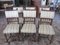 Antique French Dining Chairs in Walnut, Set of 6, Image 10