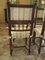 Antique French Dining Chairs in Walnut, Set of 6 3