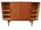 Dänischer Teak Schrank mit Schiebetüren und Barschrank, 1960er 7