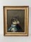 Cat Portraits, 1800s, Oil on Canvas Paintings, Framed, Set of 2 11