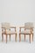 Art Deco Sycamore Armchairs attributed to René Prou, 1930s, Set of 2 2