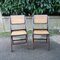 Cane Folding Chairs, 1970s, Set of 2 1
