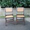 Chaises Pliantes en Jonc, 1970s, Set de 2 1