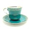 Cups with Saucers from Karolina Factory, Poland, 1970s, Set of 10, Image 10