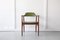 Danish Occasional Armchair in Green Leather, 1960s, Image 2