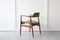 Fauteuil d'Appoint en Cuir Vert, Danemark, 1960s 4