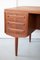 Danish Executive Desk in Teak by J. Svenstrup, 1960s, Image 5