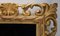 Kleiner Florentiner Wandspiegel mit vergoldetem Holzrahmen, 19. Jh 2