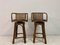 Bamboo and Wicker Bar Stools, 1970s, Set of 2 12