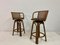 Tabourets de Bar en Bambou et Osier, 1970s, Set de 2 9