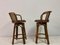 Bamboo and Wicker Bar Stools, 1970s, Set of 2, Image 13