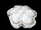 Antique French White Porcelain Oyster Plates, Limoges, France, 1930s, Set of 6 5