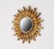 Specchio vintage a forma di sole, anni '60, Immagine 1