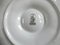 Vintage Belgian White Oyster Plates in Porcelain, 1940s, Set of 6 4