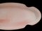 French Pink Platter Fish Shaped, France, 1950s 5