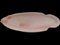 French Pink Platter Fish Shaped, France, 1950s, Image 1
