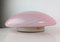 Murano Rosa Dachlampe aus pinkem Spiralglas von Vetri, 1960er 1