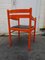 Orange Carimate Armchair by Vico Magistretti, 1970s, Image 5