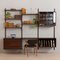 Rosewood 3-Bay Wall Unit by Poul Cadovius for Cado, Denmark, 1960s 3