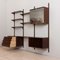 Rosewood 3-Bay Wall Unit by Poul Cadovius for Cado, Denmark, 1960s 5