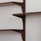 Rosewood 3-Bay Wall Unit by Poul Cadovius for Cado, Denmark, 1960s 7