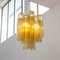 Brown Glass Suspension Lamp, 1990s, Image 5