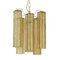 Tronchi Suspension Light in Smoked Murano Glass, Italy, 1990s 2