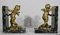 Regule and Marble Bookends, Late 19th Century, Set of 2 12