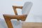 Oak Model 42 Dining Chairs by Kai Kristiansen for Schou Andersen, 1960s, Set of 4, Image 15