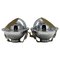 Chrome Wall Lamps by Goffredo Reggiani for Reggiani, Italy, 1970s, Set of 2 1