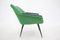 Fauteuil Vintage Marron et Vert, Italie, 1960s 5