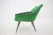 Vintage Brown and Green Armchair, Italy, 1960s 9