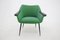 Vintage Brown and Green Armchair, Italy, 1960s 2