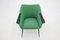 Fauteuil Vintage Marron et Vert, Italie, 1960s 3