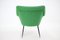 Fauteuil Vintage Marron et Vert, Italie, 1960s 7